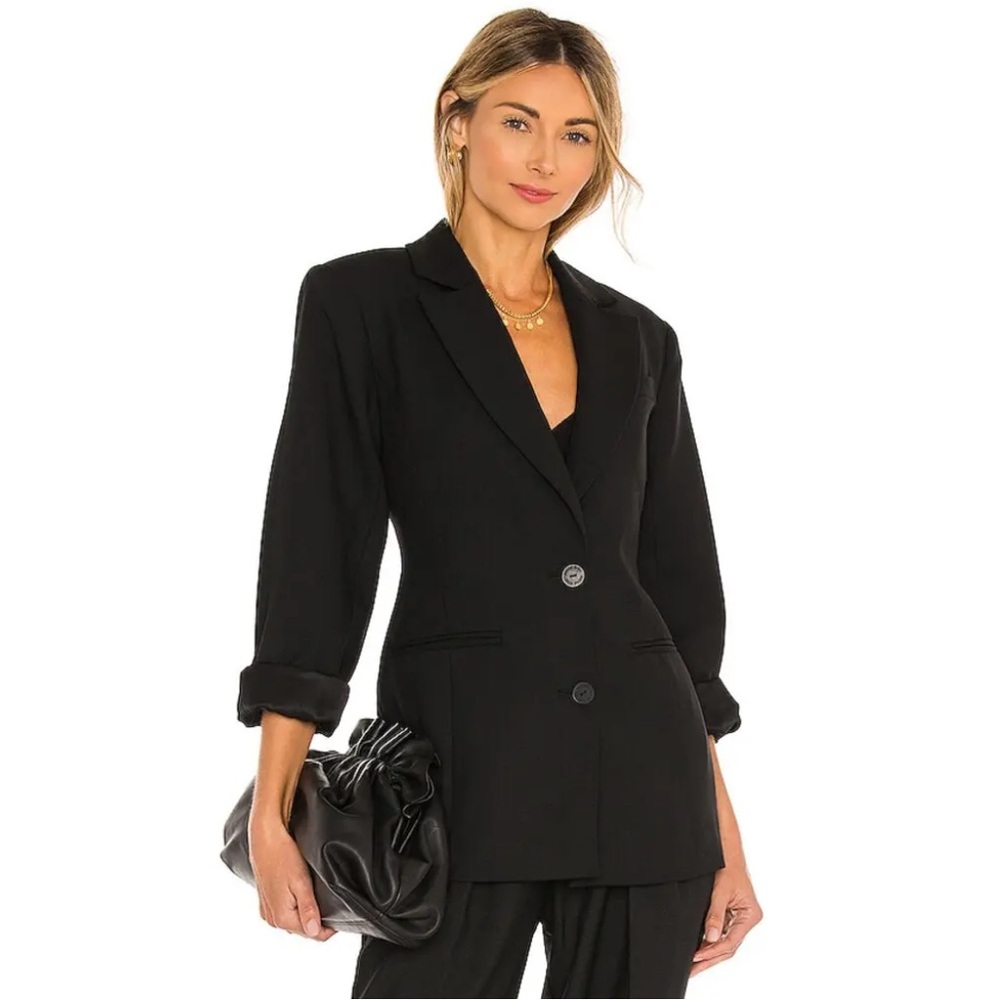 Anine Bing Robyn Blazer in Black